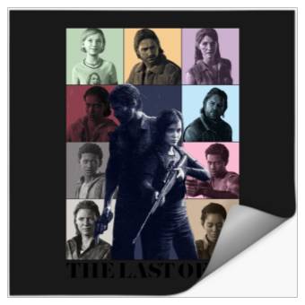 Discover The Last Of Us Eras Tour (Writing) Stickers