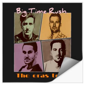 Discover 76 Big Time Rush Eras Tour Stickers
