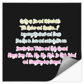 Discover Amsterdam Eras Tour Surprise Songs Stickers