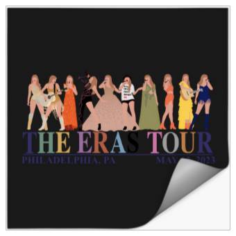 Discover Eras Tour Outfits - Philadelphia Night 2 2675 Stickers