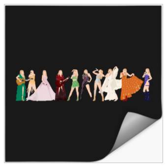 Discover Eras Tour Taylors V2 1045 Stickers