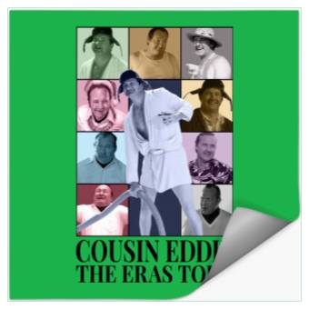 Discover Cousin Eddie Eras Tour Stickers | Vintage Cousin Eddie Stickers