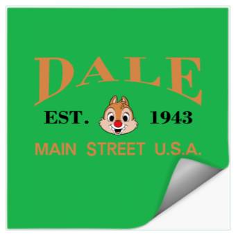 Discover Disney Dale Embroidered Stickers