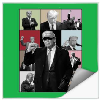 Discover Donald Trump Era Election 2024 - Trump Eras Tour - Stickers