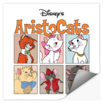 Discover Disney Aristocats Stickers
