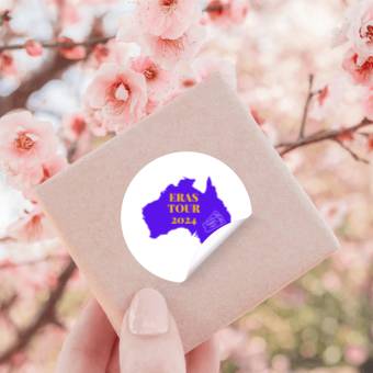 Discover Eras Tour Australia 2024 Stickers