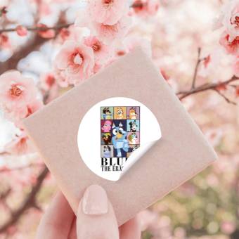 Discover BlueyDad Eras Tour classique Stickers