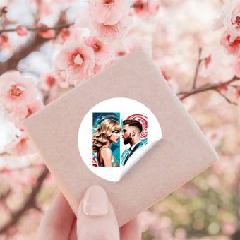 Discover taylorr Swift and Travis Kelce art Stickers