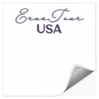 Discover Eras Tour USA Stickers