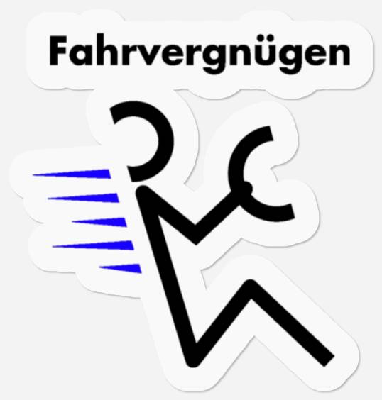 Fahrvergnügen - Fahrvergngen Volkswagen - Stickers
