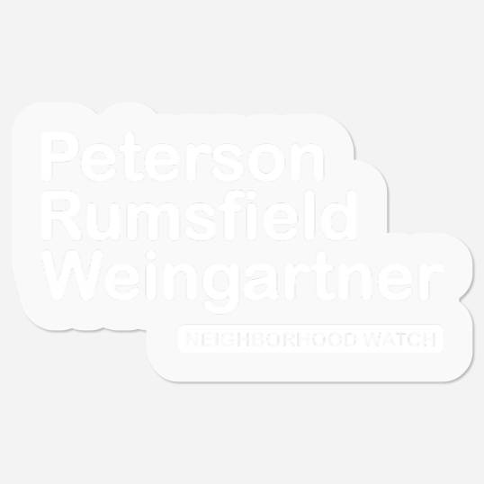 The Burbs - Neighborhood Watch - Comedy - Stickers