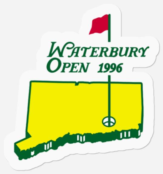 Happy Gilmore - Waterbury Open In Masters Style - Happy Gilmore - Stickers