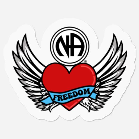 Narcotics Anonymous Stickers Logo Freedom Sobriety Gifts AA NA Stickers