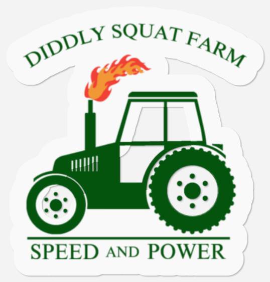 Diddly Squat Farm Green Stickers Gift For Fans, Fo Stickers