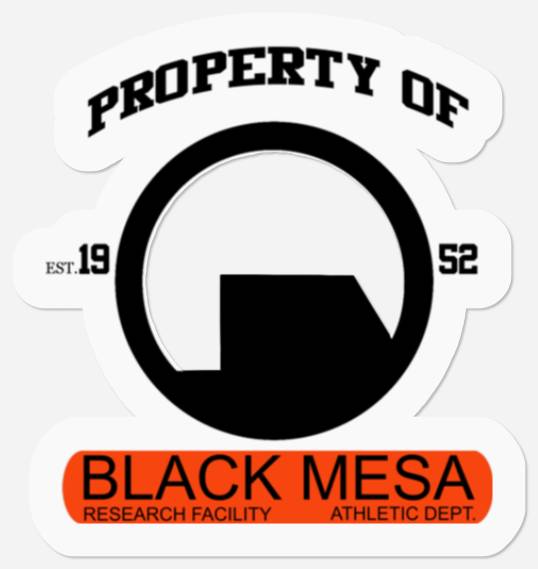 Black Mesa Athletic Dept. - Black Mesa - Stickers