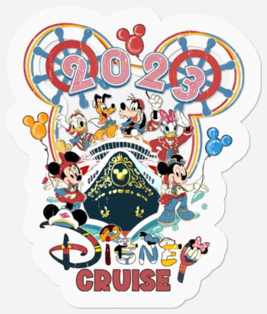 Disney Cruise 2023 Stickers, Disney Pirate Stickers, Disney Family Cruise Stickers