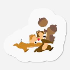 Chip And Dale Disneyland Stickers
