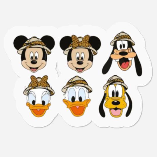 Discover Disney Animal Kingdom Stickers