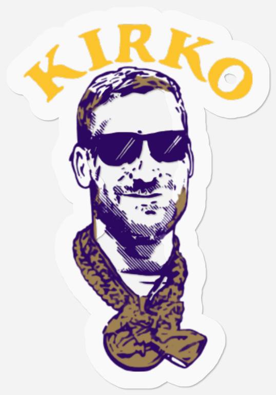 Kirk Cousins Kirko Minnesota Football Fan Stickers