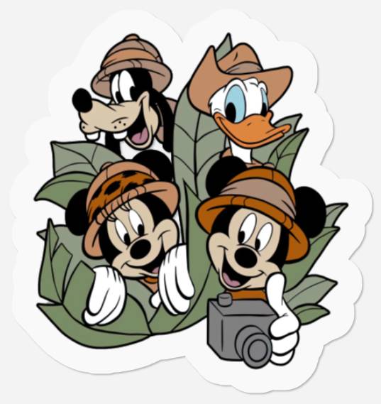 Discover Mickey & Friends Animal Kingdom Stickers | Disney Stickers