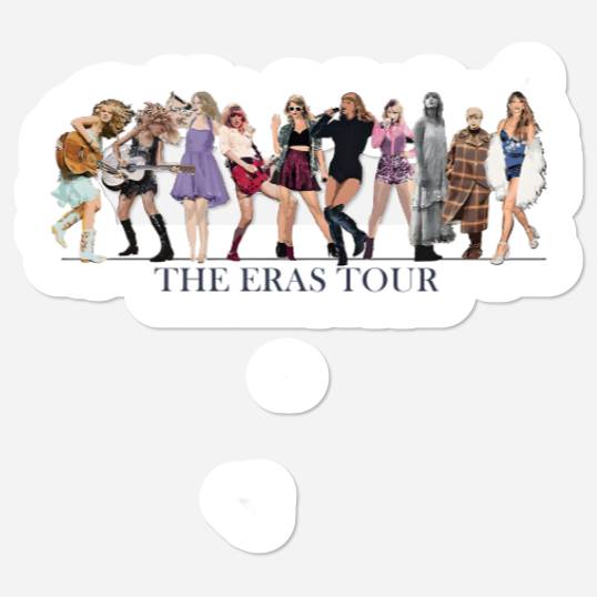 Tay.lor S.wi.ft Er.as Tour 2023 Stickers