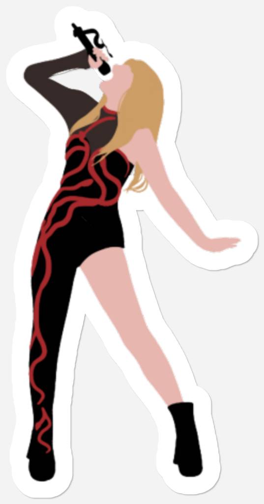 Eras tour reputation Stickers