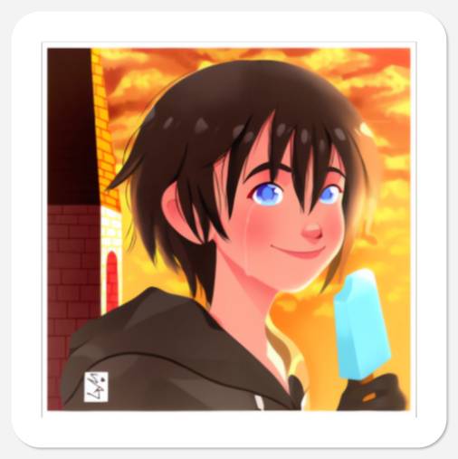 Xion - Kingdom Hearts - Disney - Stickers