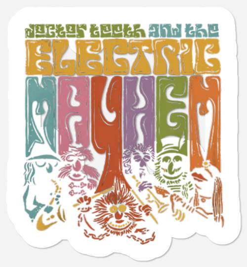 Disney Muppets Doctor Teeth And The Electric Mayhem Stickers