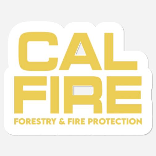 Cal Fire Forestry Fire Protection Stickers