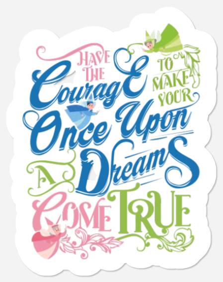 Sleeping Beauty Fairy Godmothers  Stickers, Flora Fauna Merryweather Disney Stickers