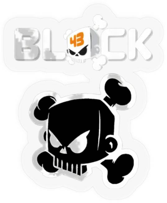 Ken Block Stickers, Block 43 Stickers, 43 Ken Block Stickers