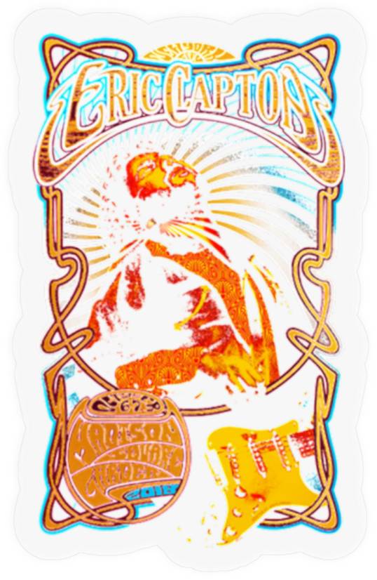 Eric Clapton Eric clapton Stickers