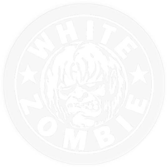 White Zombie White Stickers