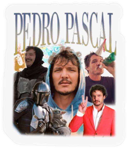Pedro Pascal Stickers, Actor Pedro Pascal Stickers