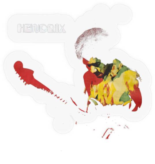 Jimi Hendrix Band of Gypsys Stickers
