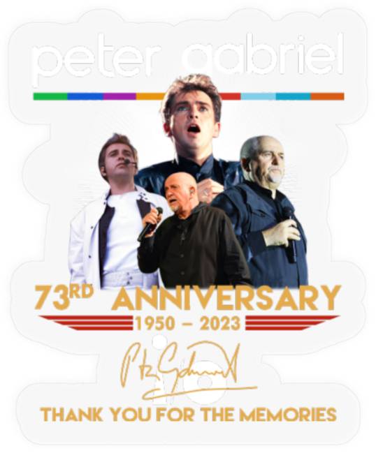 Peter Gabriel - The Tour 2023 Stickers