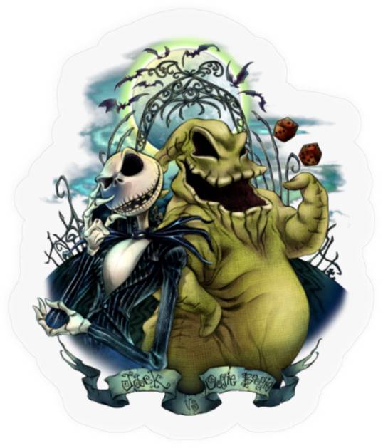 Disney Halloween Stickers, Oogie Boogie Halloween Stickers