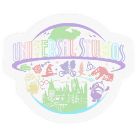 Universal Studios Tank, Universal Orlando Tank, Disney Universal Studios Tank, Universal Studios Trip 2023 Stickers