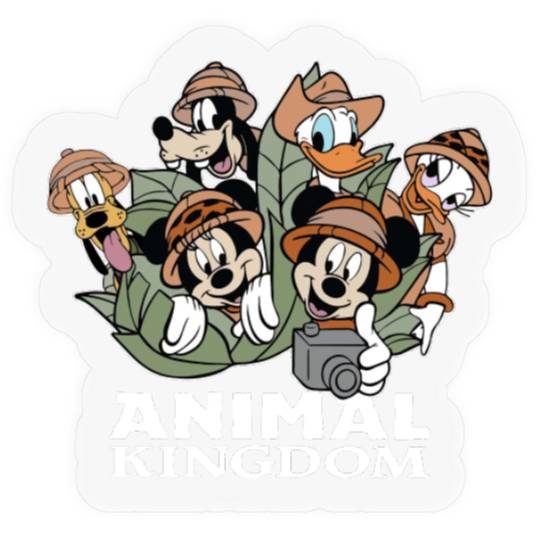 Disney Animal Kingdom Stickers, Disney Ears Stickers