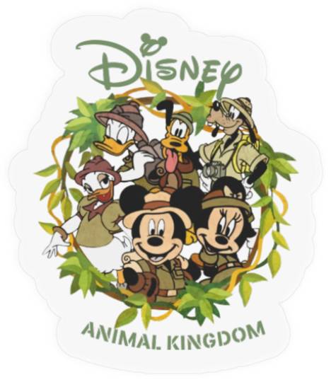 Disney Animal Kingdom Stickers, Disney Family Vacation, Disney Safari Stickers