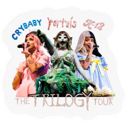Melanie Martinez The Trilogy Tour Stickers, Melanie Martinez Eras Tour