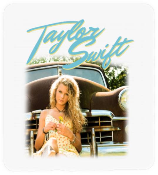 Discover Color  Taylor Debut Era Stickers, Taylor version Merch, The Eras Tour Stickers