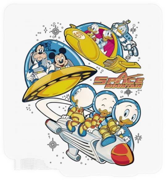 Vintage Space Mountain Stickers, Mickey Astronaut Stickers, Tomorrowland Stickers, Disney Family Vacation Stickers