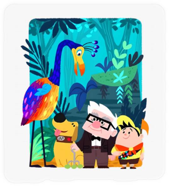 Disney Up Stickers, Disney Pixar Adventure Is Out There Matching