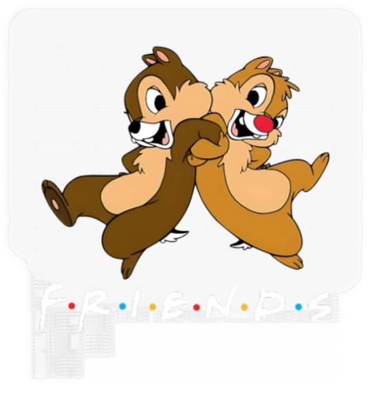 Chip And Dale Friends Stickers, Chip and Dale Stickers, Disney Friends Stickers