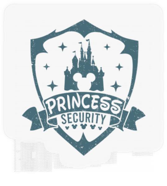 Princess Security Stickers, Disney Dad Security Stickers, Boyfriend Gift, Disney Dad Stickers