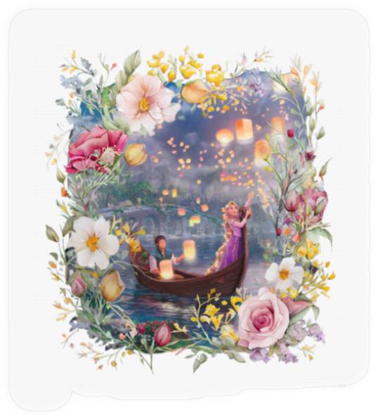 Disney Tangled Rapunzel Stickers, Rapunzel Stickers