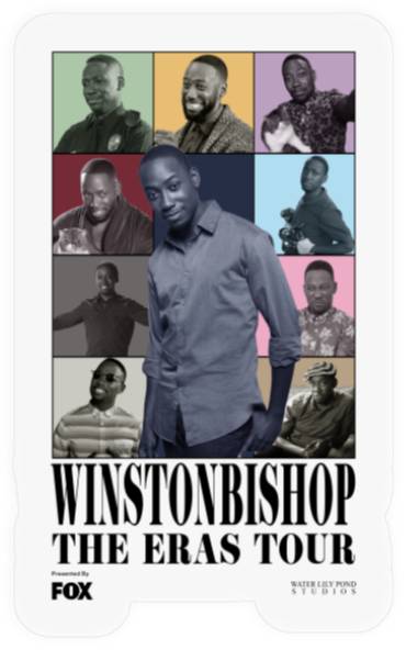 Winston Bishop Eras Tour Stickers | New Girl Stickers