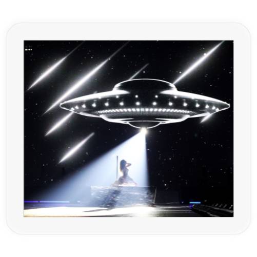 Discover TTPD Down Bad Alien  Stickers, Swift TTPD Eras Tour Concert