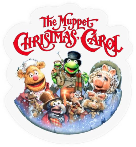 Disney The Muppets Christmas Carol Stickers, The Muppets